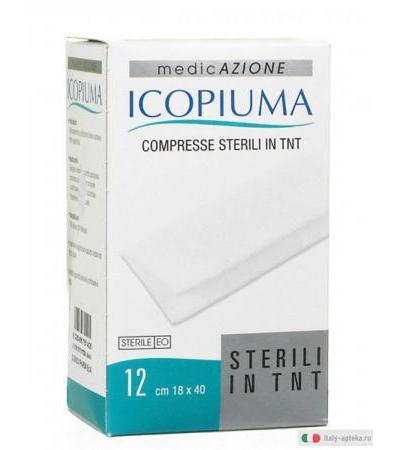 Icopiuma compresse sterili in TNT 18x40 12 pezzi
