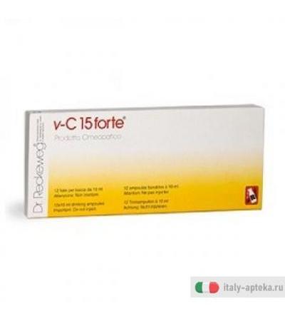 Imo Reckeweg VC15 Forte medicinale omeopatico 12 flaconcini