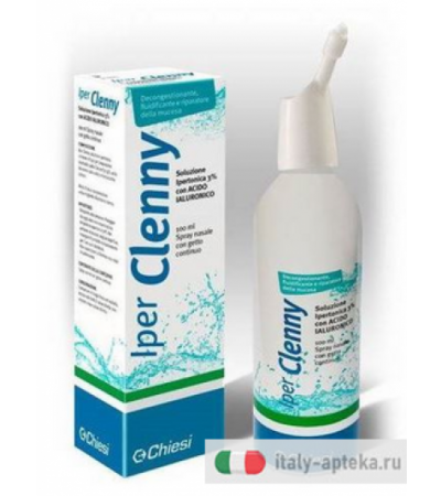 Iper Clenny Soluzione Ipertonica spray nasale con getto continuo 100ml