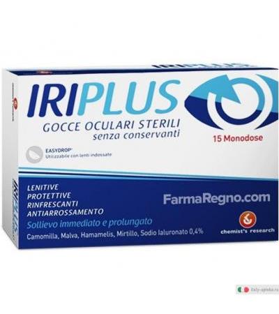 Iriplus 0,4% gocce oculari sterili esydrop 15 monodose