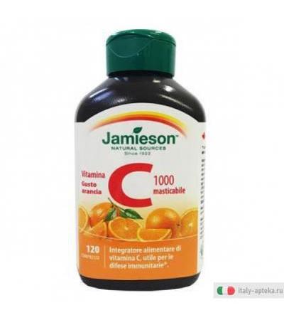 Jamieson Natural Sources Vitamina C Arancia 120 Compresse