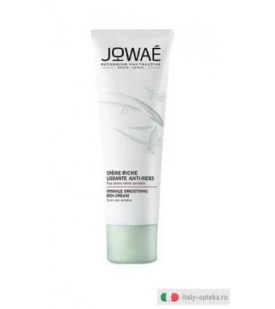 Jowaé Crema ricca levigante anti-rughe ai lumifenoli antiossidanti & ginseng rosso 40ml