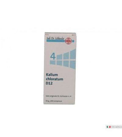 Kalium CHL 4Schuss 12DH medicinale omeopatico 50g