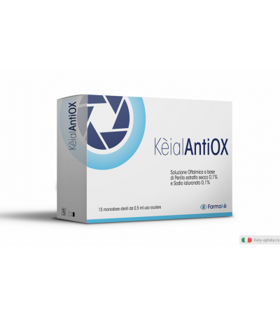 Keial Antiox soluzione oftalmica 15 flaconcini monodose