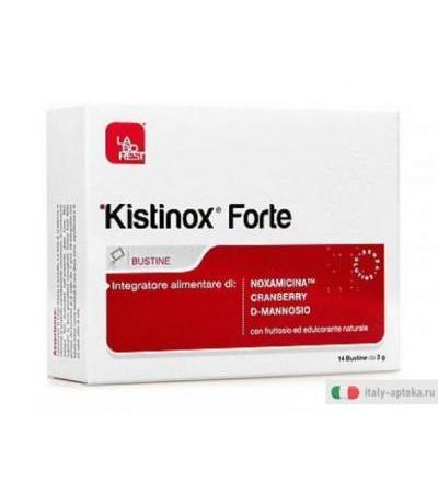 Kistinox Forte 14 bustine coadiuvante nel contrastare le cistiti