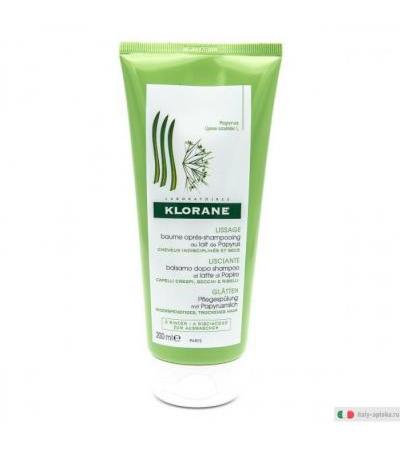 Klorane Balsamo dopo-shampoo al latte di papiro 200ml