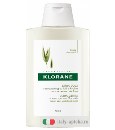 Klorane Extra-Delicato Shampoo al latte d'Avena 400ml