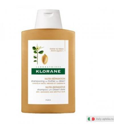 Klorane Shampoo al Dattero del Deserto nutri-riparatore 400 ml