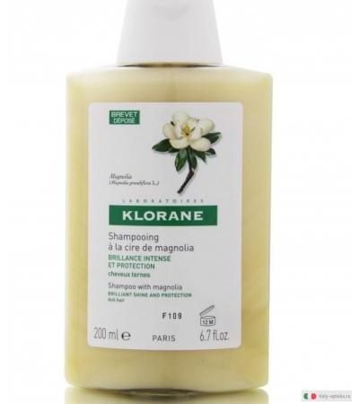 Klorane Shampoo alla cera di Magnolia per capelli spenti 200ml