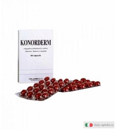 Konorderm integratore alimentare utile per le difese immunitarie 60 capsule