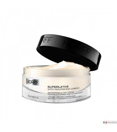 Korff Superlative Crema Giorno Antirughe ristrutturante e nutriente SPF 15 50ml