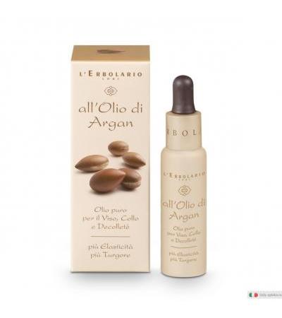 L'Erbolario All'Olio di Argan Olio puro per Viso, Collo e Decolleté 28ml