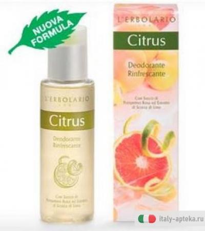 L'erbolario Citrus deodorante rinfrescante 100 ml