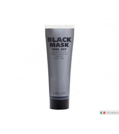 Labcare Black Mask Peel Off per pelli miste e grasse detox e purificante 75ml