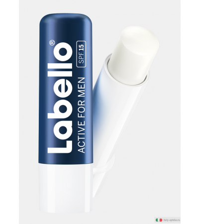 Labello Active For Men labbra trattamento naturale stick