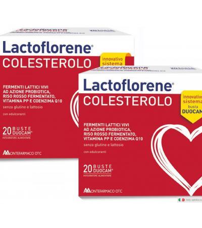 Lactoflorene Colesterolo fermenti lattici PROMOZIONE BIPACK 20+20 buste