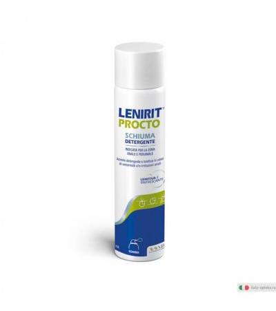 Lenirit Procto Schiuma Detergente indicata per la zona anale e perianale 100ml