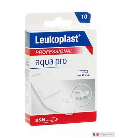 Leukoplast Professional Aqua Pro cerotto impermeabile 19x72 mm 10 pezzi