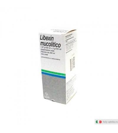 Libexin Mucolitico sedativo per la tosse 200ml