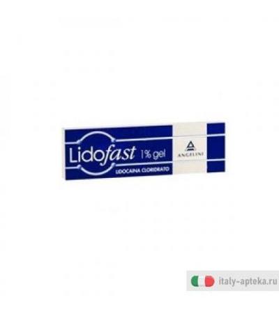 Lidofast Gel Uretrale 1% anestetico e lubrificante 100g