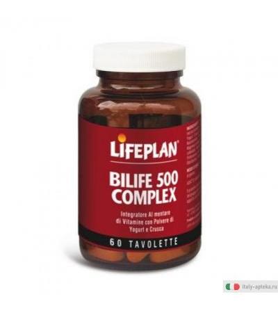 Lifeplan Bilife 500 Complex vitamina B 60 tavolette