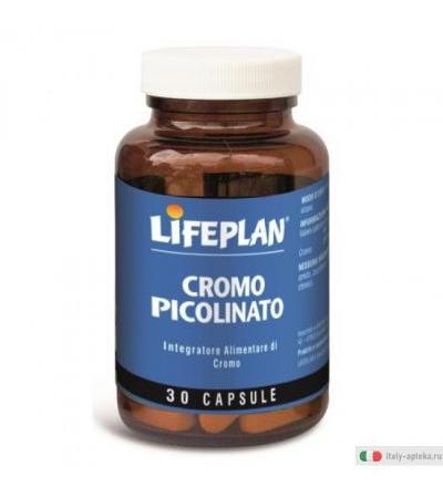 Lifeplan Cromo Picolinato controllo glicemico 30 compresse