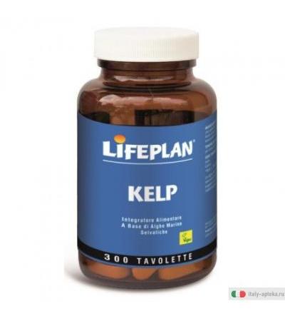 Lifeplan Kelp Alghe Marine selvatiche per la tiroide 300 tavolette