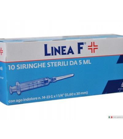 Linea F 10 siringhe sterili da 5ml