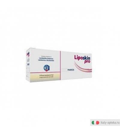 Liposkin pro 14 flaconcini da 10 ml contribuisce al mantenimento di una pelle normale