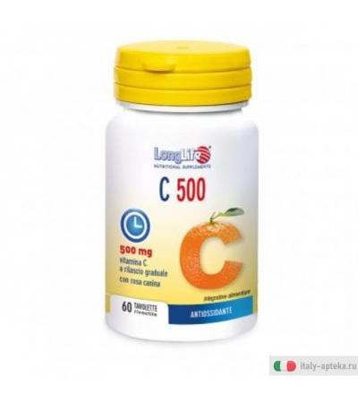 Longlife C500 t/r antiossidante e vitaminico 60 tavolette