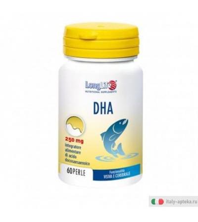 Longlife DHA benessere dell'organismo 60 perle