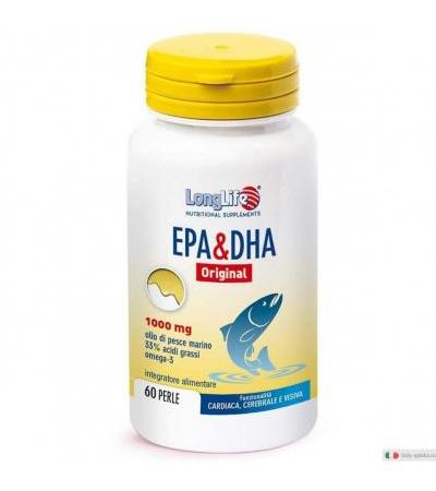Longlife EPA & DHA Original funzionalità cardiovascolare 60 perle