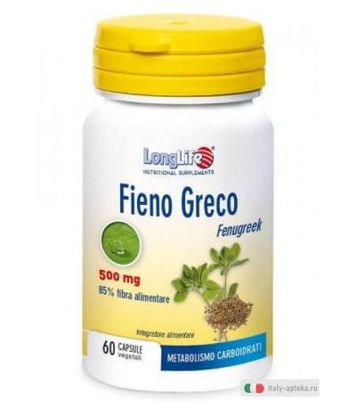 Longlife Fieno Greco 500mg 60 capsule vegetali