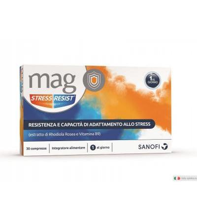 Mag Stress Resist utile in caso di stanchezza e stress 30 compresse