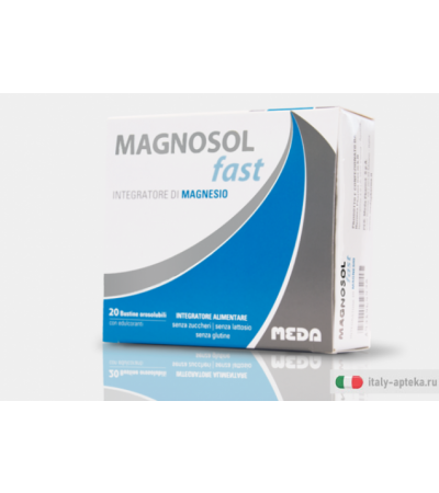 Magnosol Fast integratore magnesio 20 bustine