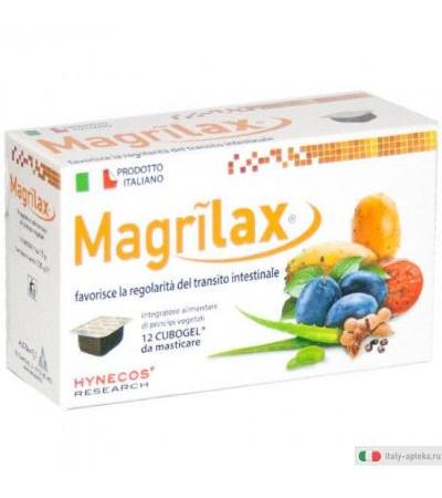 Magrilax regolarità intestinale 12 cubogel da masticare