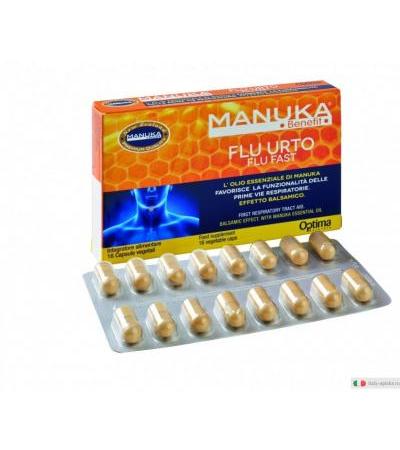 Manuka Benefit Flu Urto 16 capsule vegetali