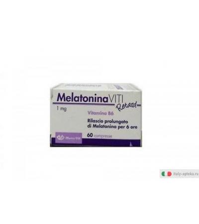 Marco Viti Melatonina Retard utile per la melatonina 60 compresse