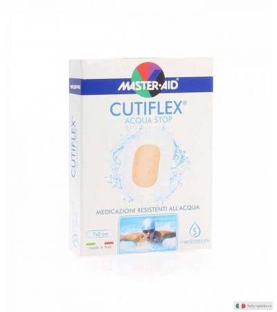Master Aid Cutiflex Acqua Stop 7x5cm 5 pezzi