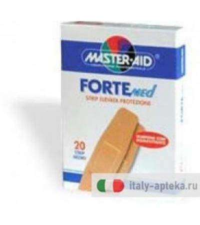 Master Aid Forte Med 20 strip elevata protezione formato Medio