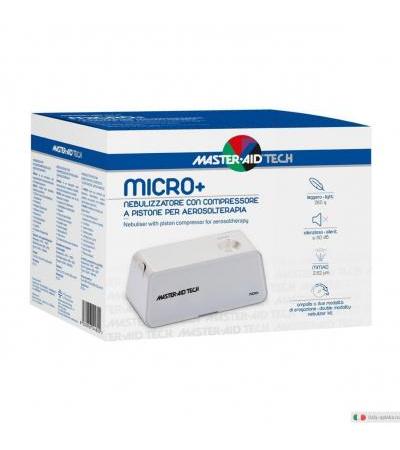 Master Aid Micro+ Nebulizzatore con Compressore a Pistone per Aerosolterapia
