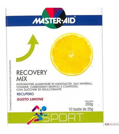 Master Aid Sport Energy Mix Prima e Durante l'attività gusto limone 10 buste