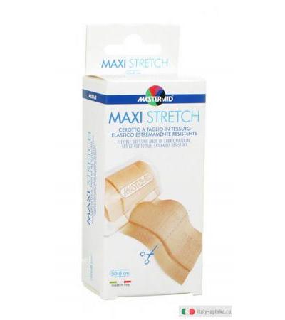 Maxi Stretch cerotto a taglio in tessuto elastico resistente 50x8 cm