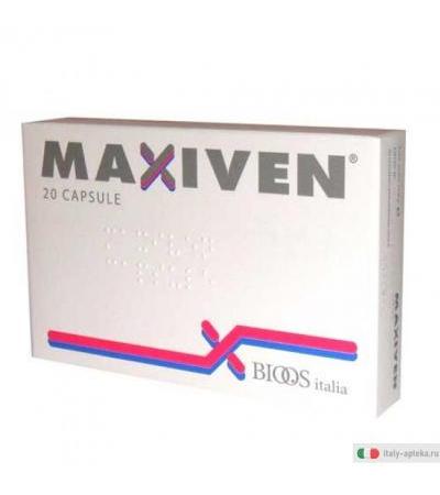 Maxiven 20 capsule integratore alimentare Vitamina C, E e rutina