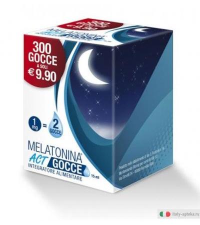 Melatonina ACT Gocce 15ml 300 gocce