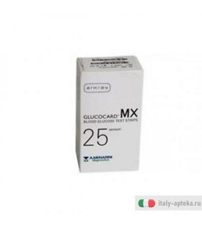 Menarini Glucocard-MX 25 strisce