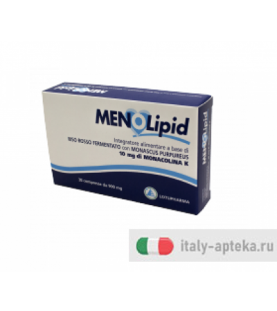 Menolipid integratore alimentare utile per il controllo del colesterolo 30 compresse