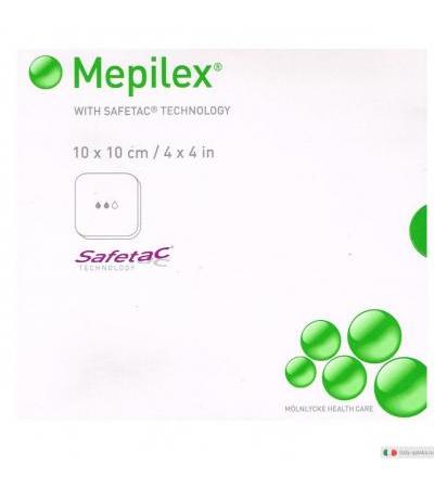 Mepilex medicazione in silicone 10x10 cm 5 pezzi