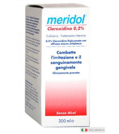 Meridol Clorexidina 0,2% collutorio senza alcol 300 ml