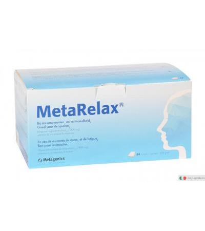 Meta Relax utile in caso di stress e affaticamento muscolare 84 bustine